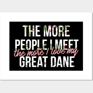 Great dane Posters and Art